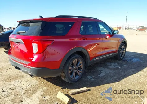 2023 Ford Explorer Xlt z USA, uszkodzony, nr VIN 1FMSK8DH7PGB30730